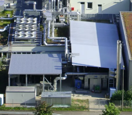 Kombinierte Anlagen: Kondensation und Adsorption