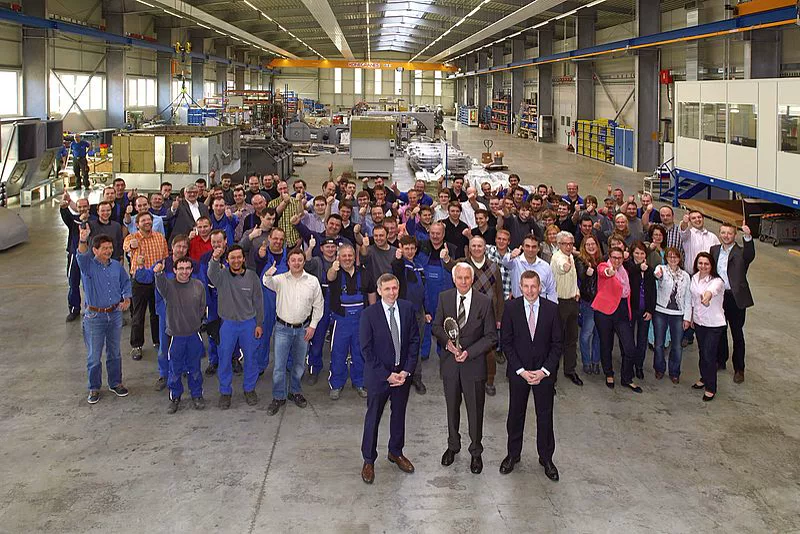Gruppenfoto der Geschäftsführung