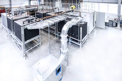 Kondensationsanlage für Siliziumorganik D5